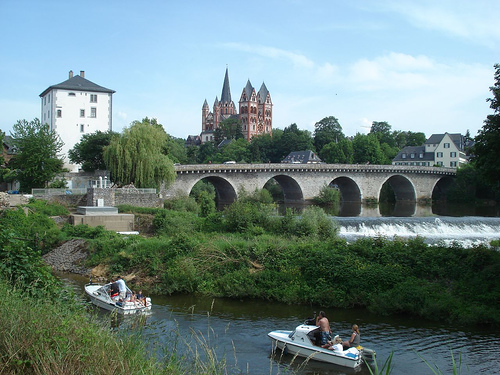 Limburg an der Lahn, a city with a medieval core is another tourist 
