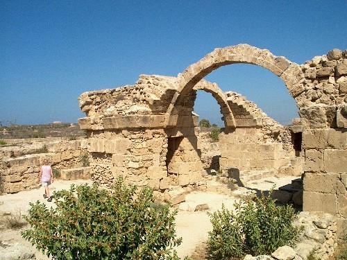 Saranta Kolones ruins Paphos, Cyprus