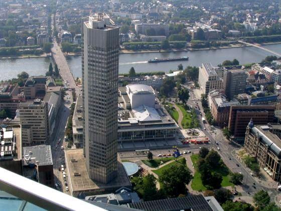 Frankfurt Opera and Eurotower