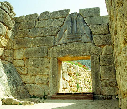 Mycenae Leon Gate, Olympia, Peloponnese