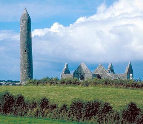 Round Tower of Kilmacduagh, Ireland